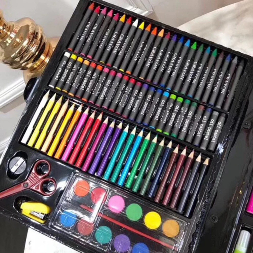 150 шт./компл. школьные канцелярские принадлежности для рисования набросков