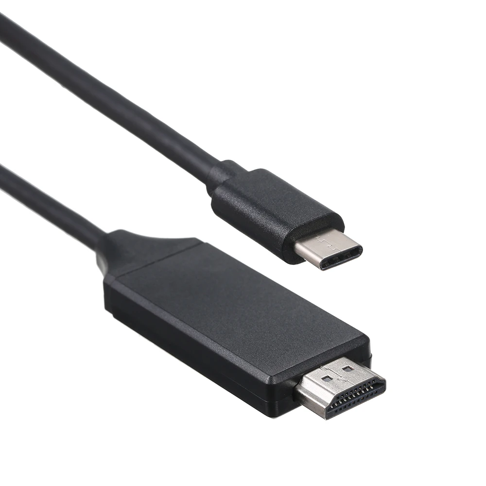 0 2 м Кабель адаптер типа C в HD видео конвертер 4K USB кабель для Macbook