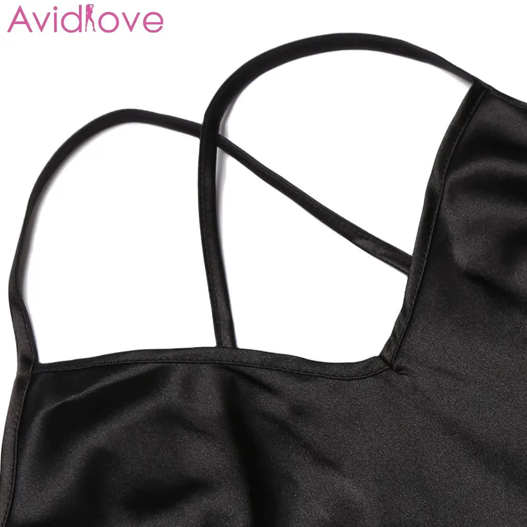 Avidlove летнее женское сексуальное Эротическое белье атласное нижнее больших