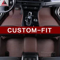 Custom made car floor mats for Fiat Freemont Bravo Viaggio Ottimo 500 500C 500E 500X 3D all weather car-styling carpet rug liner
