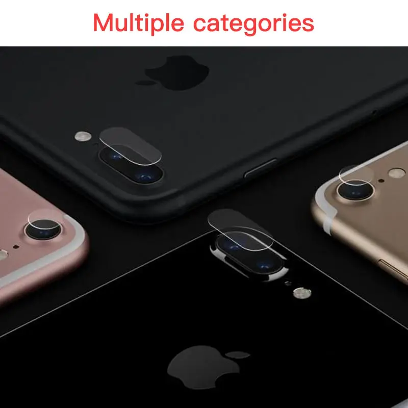 Защитная пленка для объектива камеры iPhone 7 8 6 S Plus 5S 5 прозрачная задняя крышка