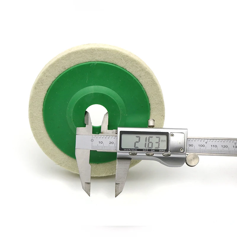 Remove Glass Polishing Pads 2x 5Inch 125mm Wool Felt Polish Wheel Pad Buffing Disc for Rotary Tool | Автомобили и мотоциклы