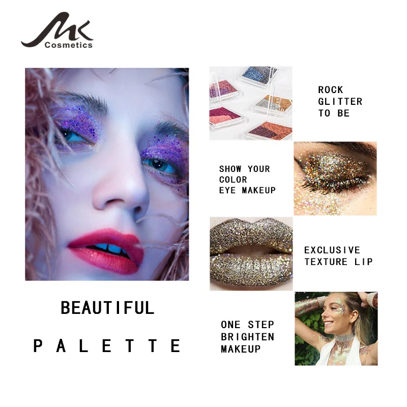 2018 фотовспышка палитра теней телесного цвета Минеральные тени для век