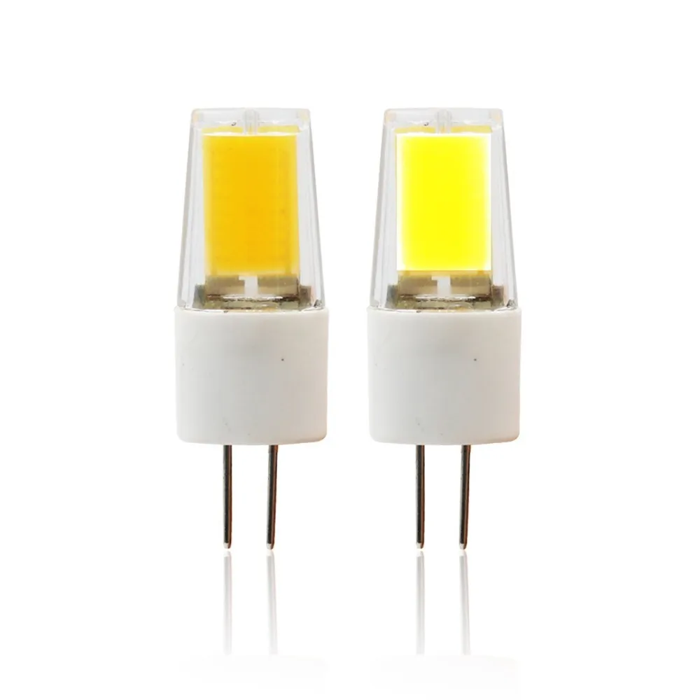 3 Вт Светодиодная лампа G4 свет AC/DC12V AC220 240V COB светодиодное Освещение