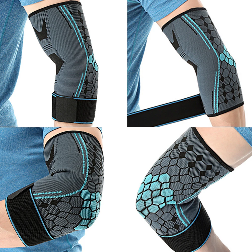 1 шт. нескользящие спортивные теннис высокие эластичные налокотники протекторы