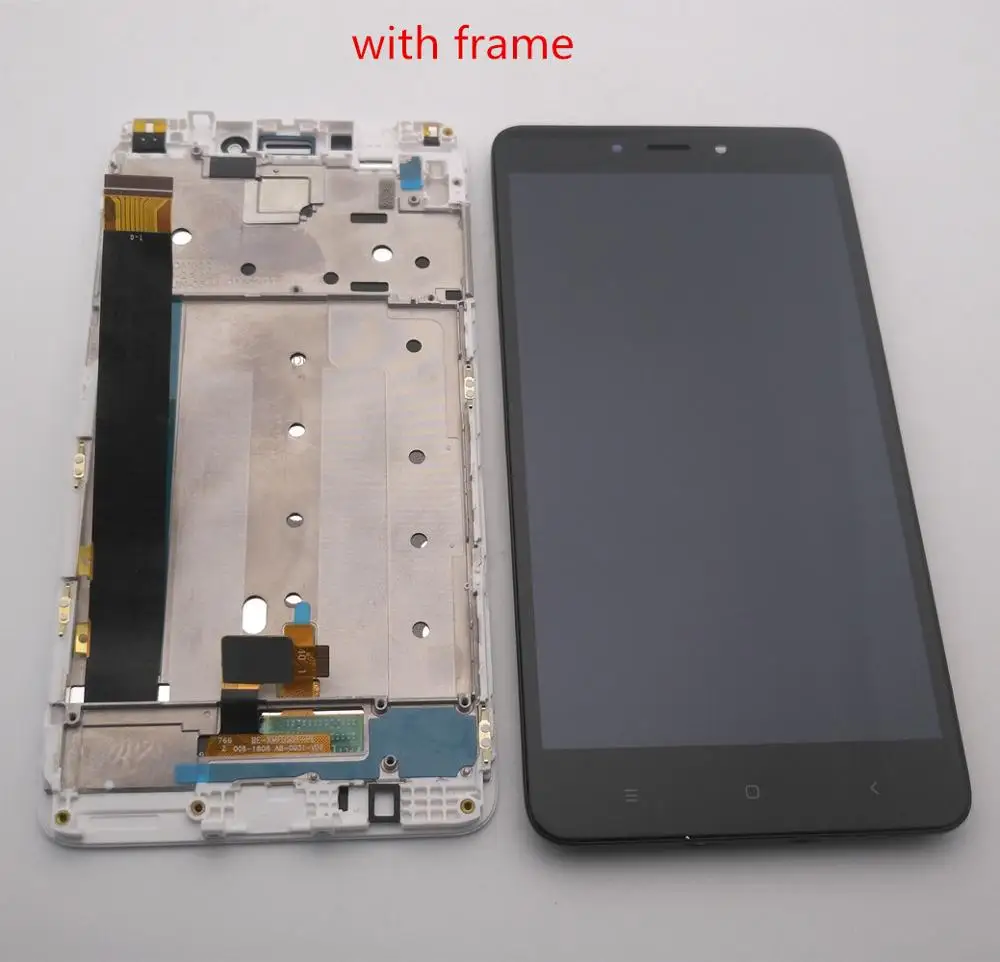 100% протестированный для Xiaomi Redmi Note 4 ЖК дисплей сенсорный экран дигитайзер Датчик