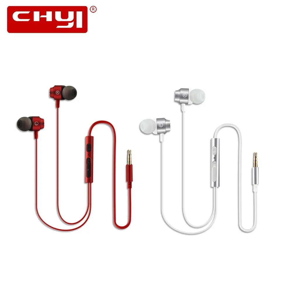 CHYI проводные наушники спортивные YX 029 Магнитный провод управление с пшеничным