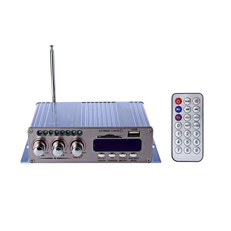 Kentiger HY 502S 2CH Bluetooth усилитель Hi Fi супер бас выходная мощность стерео аудио Amplificador