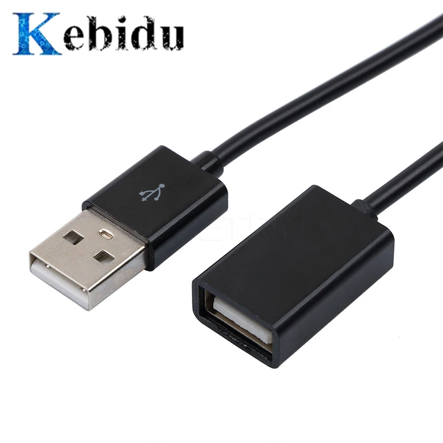 Удлинитель данных kebidu 0 5 м 1 USB 2 штекер гнездо удлинитель заряда дополнительный