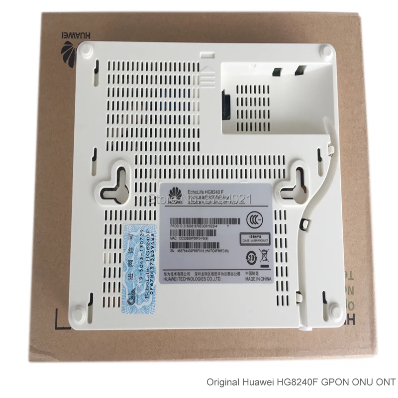 Huawei HG8240F GPON EPON ONU ONT 4 Ethernet LAN порт + 2 голосовых горшка английская Настройка прошивки