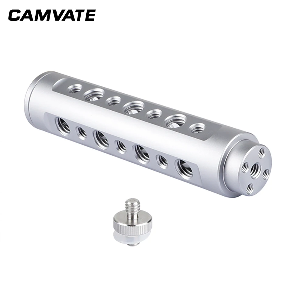 CAMVATE DSLR камера 1/4 &quotрезьба ручной Алюминиевый Рукоятка стенд стабилизатор Fotografia