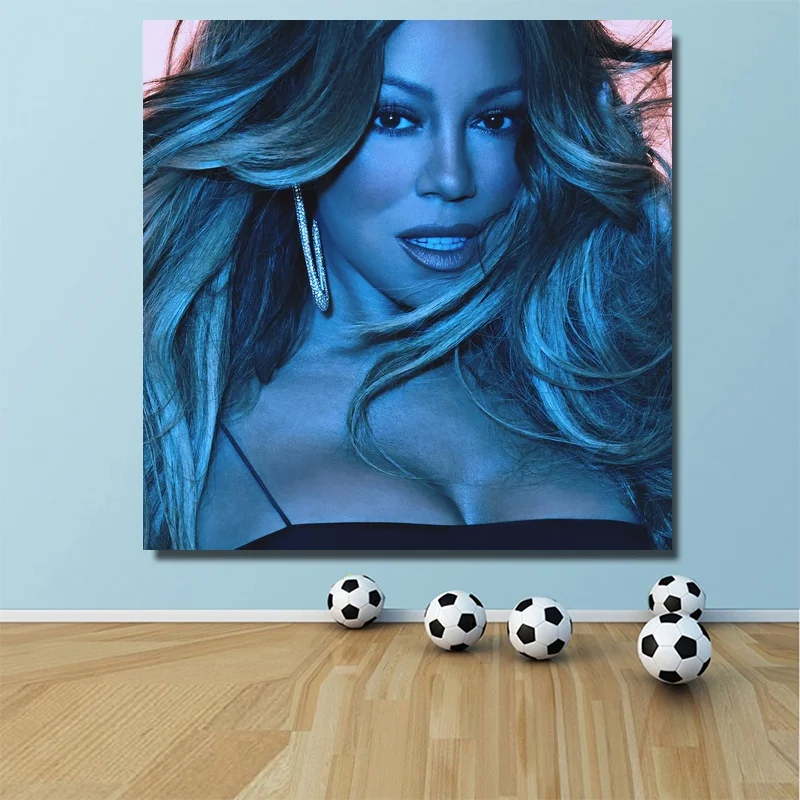 Mariah Carey внимание музыкальный альбом Обложка постер печать на холсте настенный