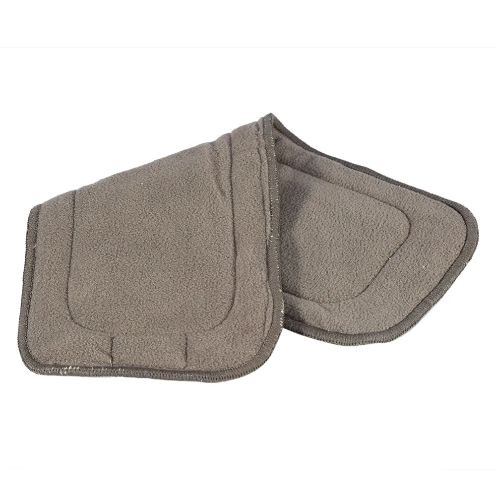 1 шт. многоразовый подгузник вкладыш моющийся бамбуковый уголь тканевый для