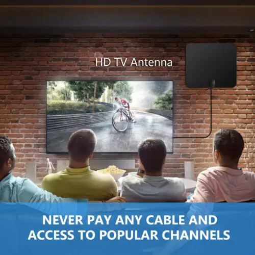 200mile диапазон антенны ТВ цифровой HD Skylink 4K Крытый HDTV 1080P усиленный бустер
