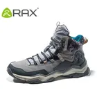 Мужские туристические ботинки RAX, водонепроницаемые зимние теплые Нескользящие ботинки для охоты, уличные кроссовки для мужчин, обувь для треккинга, светильник