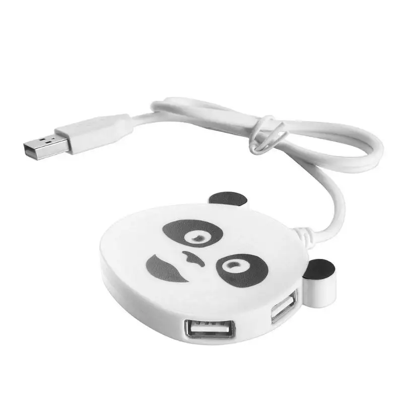 Симпатичные панды в форме высокой скорость 4 порты и разъёмы USB 2 0 концентратор