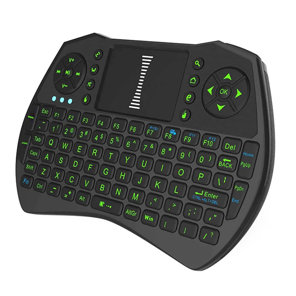 CZ сток с подсветкой 2 4 GHz Беспроводная клавиатура Air Mouse тачпад ручной пульт