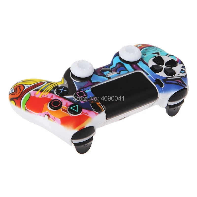 Разноцветный силиконовый защитный чехол для PS 4 PS4 Slim PRO | Электроника