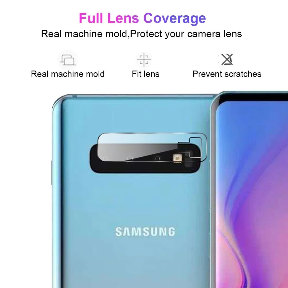 Закаленное стекло для объектива камеры 25D 2 шт. Samsung Galaxy A10 A20 A30 A40 A50 A60 A70 M10 M20 J4 J6 J 4 6