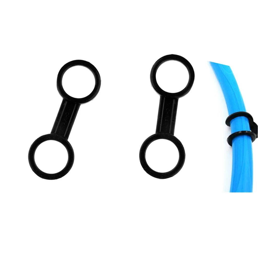 MagiDeal 2Pcs Scuba Diving Dive Snorkeling Soft Silicone Snorkel Mask Strap Keeper Holder Clip Retainer Attachment Gear | Спорт и