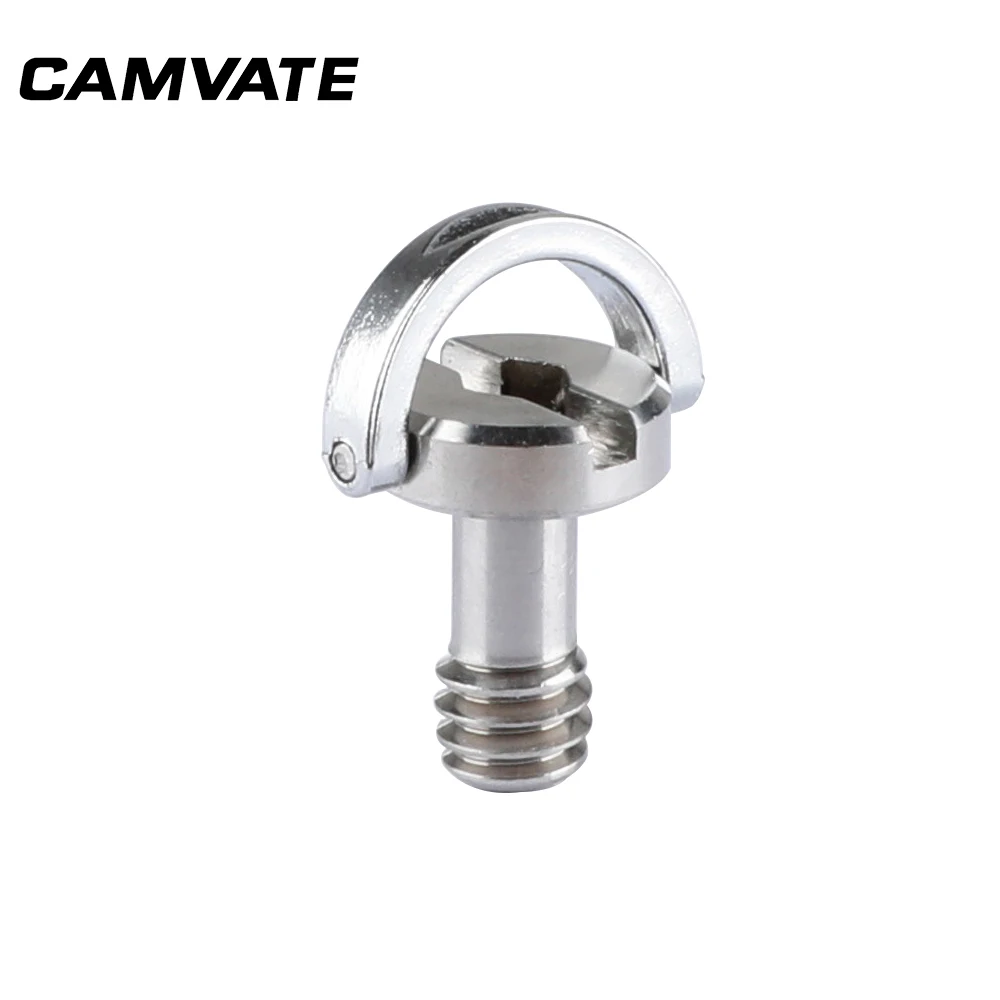 Винт для камеры CAMVATE с D-образным кольцом и стандартной резьбой 1/4 &quot-20