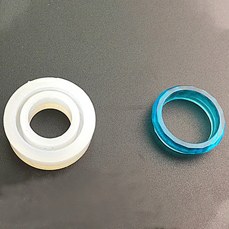 Silicone Ring Mold 9Pcs Resin Epoxy Pendant Casting Circle Mould For Diy Jewelry &amp Craft Making (3 Types 16Mm/17Mm | Украшения и