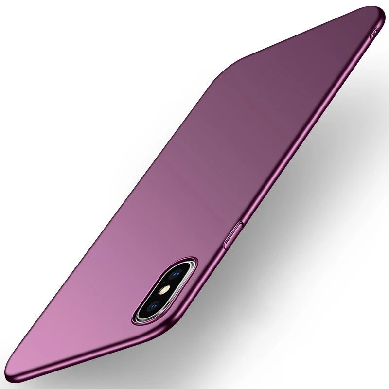 Discount Case for Apple iPhone X Cases 6 6S 7 8 Plus Cover High Quality PC Hard Matte Carcasas XR XS MAX Capa Coque |