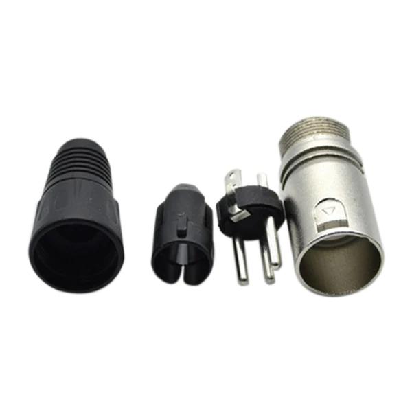 Штекер/гнездо XLR Jack 3 Pin микрофон аудио разъем (5 пар)|Электрические вилки| |