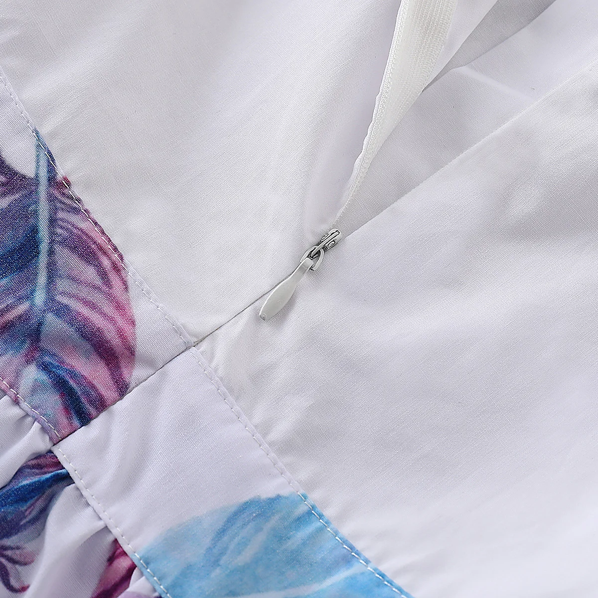 Детские платья для маленьких девочек модное платье принцессы с принтом перьев