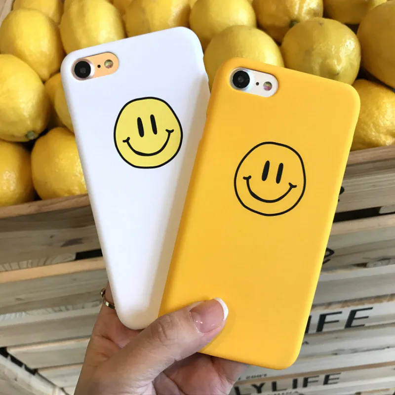 XINDIMAN 6 6S 6plus чехол для iphone 2019 с улыбкой Жесткий пластиковый Чехол 7 7plus 5S cae 8 8plus X XSMAX