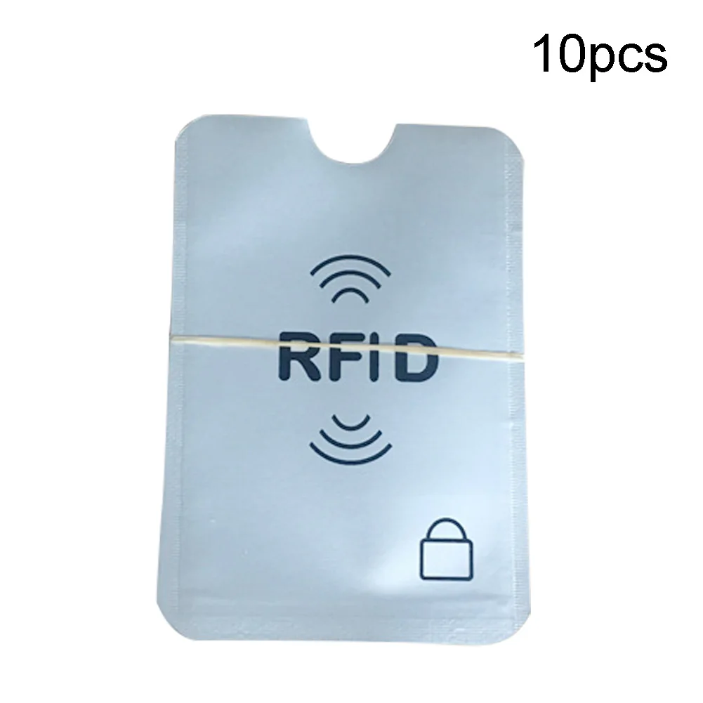 10 шт. удобный чехол для карт ультратонкий RFID Pro защитный держатель Прочный