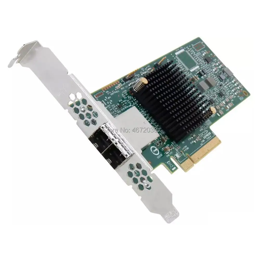 Новый 8-портовый хост-адаптер Broadcom Avago LSI SAS 9300-8E SFF8644 без кэш-памяти HBA PCI-E3.0 x8 карта