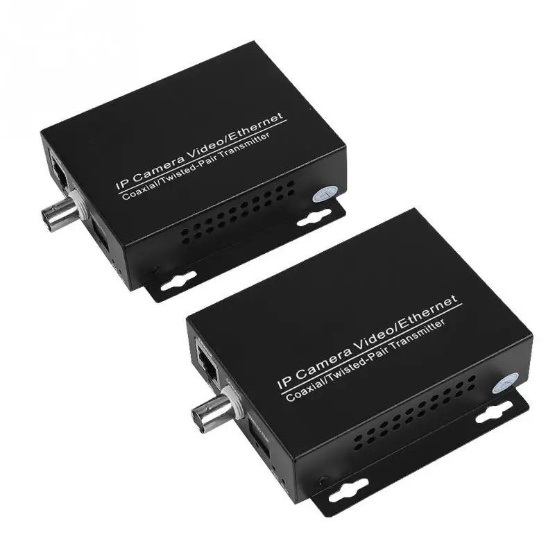 1 пара Ethernet IP Extender по коаксиальному кабелю HD сети комплект EoC коаксиальный кабель
