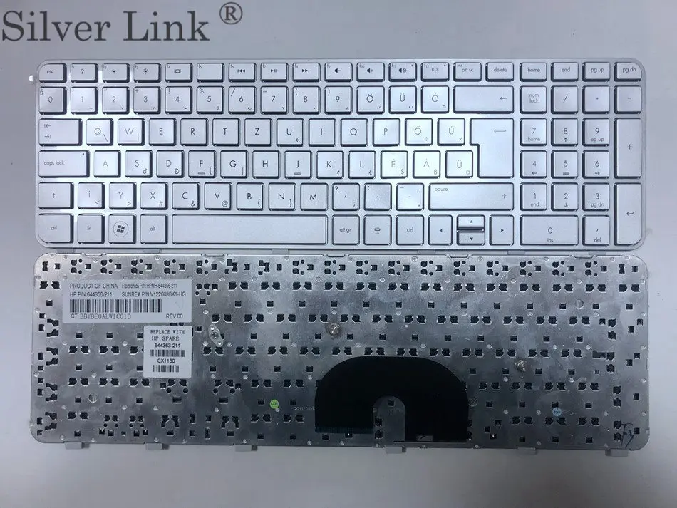 Венгерская Клавиатура для ноутбука HP Pavilion DV6 DV6T 6000 6100 6200 6b00 dv6 6c00 644363 211