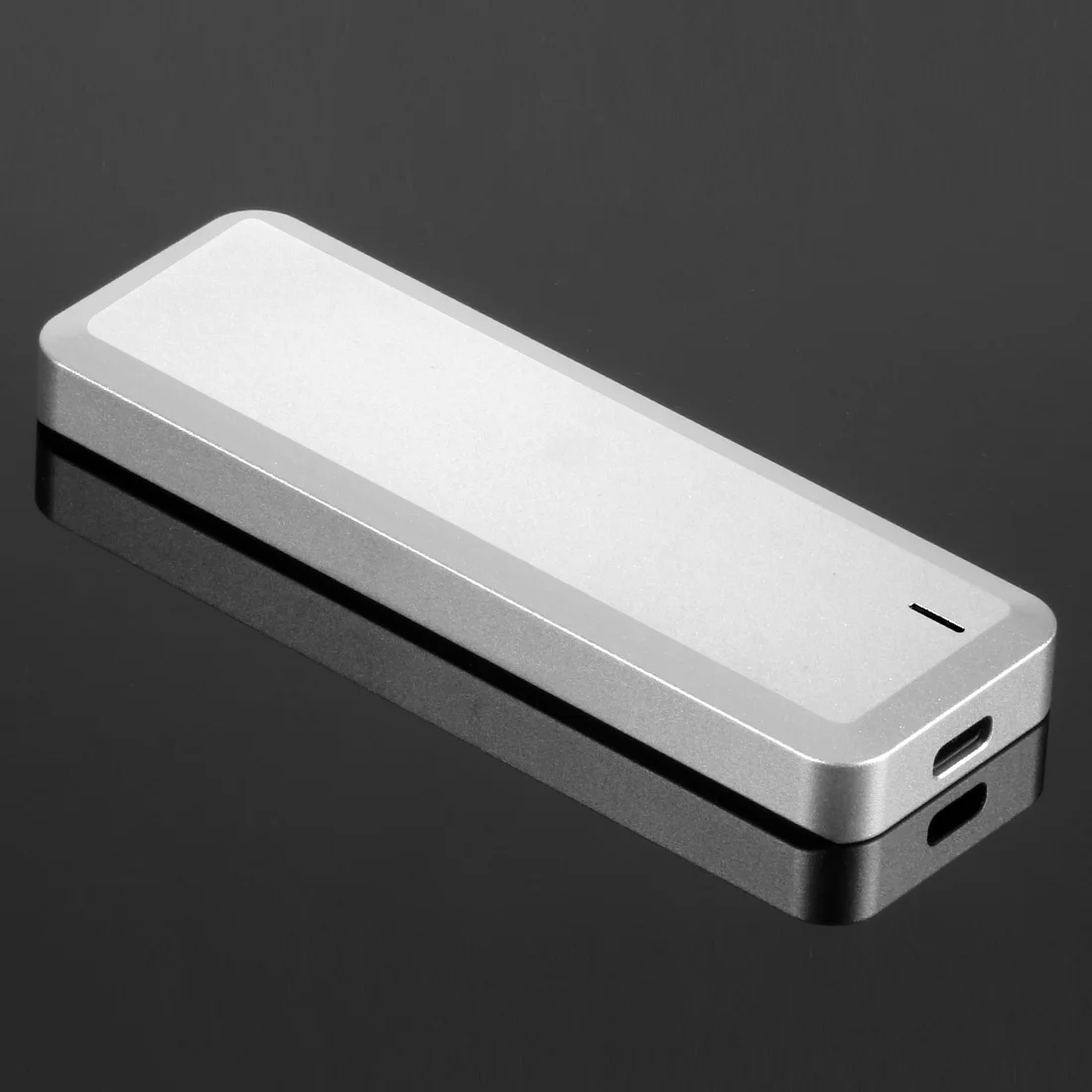 Интегрированный корпус SSD из алюминиевого сплава адаптера USB 3 1 Type c PCIe NVMe M.2 для M KEY