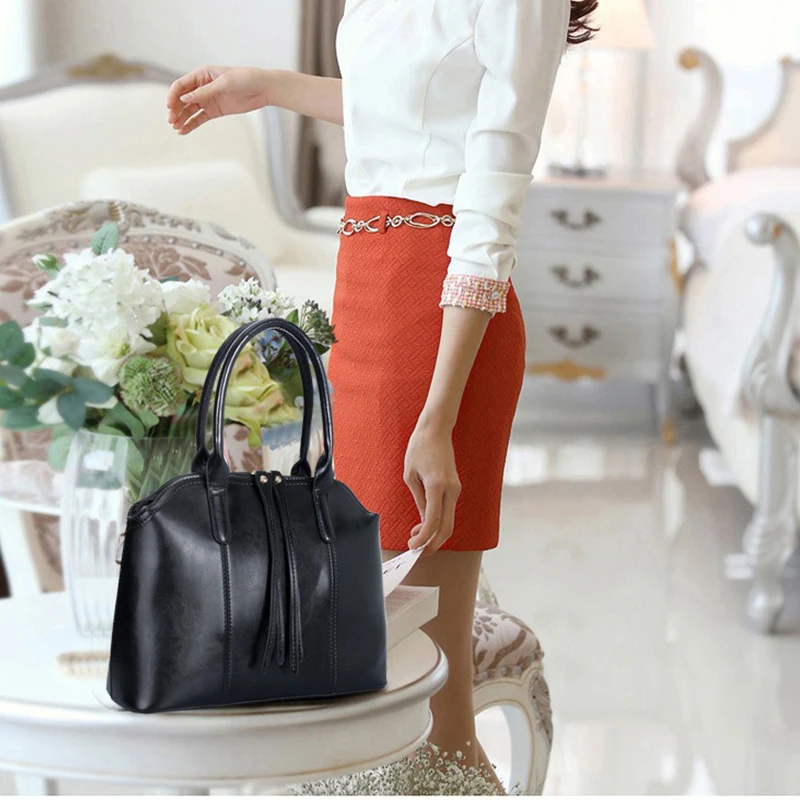 4 Set Famous Brand Shoulder Bag Handbag Pu Leather Women High Quality Messenger for Female Tote Mujer | Багаж и сумки