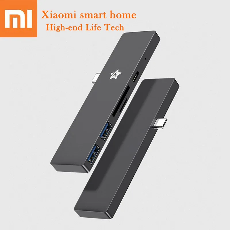 Многофункциональный преобразователь Xiaomi type C 6 в 1 интерфейс Экстремальная
