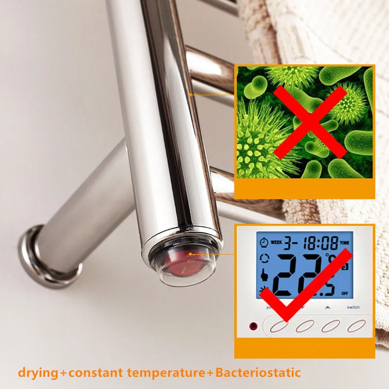 AC220-240V 58W 50HZ водонепроницаемый IP56 304 из нержавеющей стали электрическая вешалка