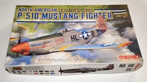 Meng МОДЕЛЬ 1/48 LS-006 P-51D Mustang Fighter Aircraft | Игрушки и хобби