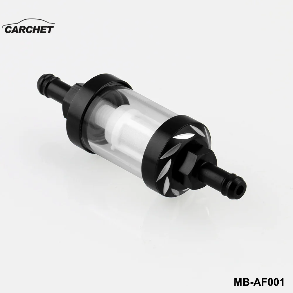 CARCHET 8 мм 5/16 &quotмотоциклетный внутренний топливный фильтр черный для мотокросса