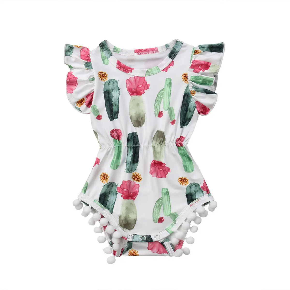 2019 Emmababy Cute Newborn Infant Baby Kids Girl Romper Jumpsuit Outfits Sunsuit Clothes |