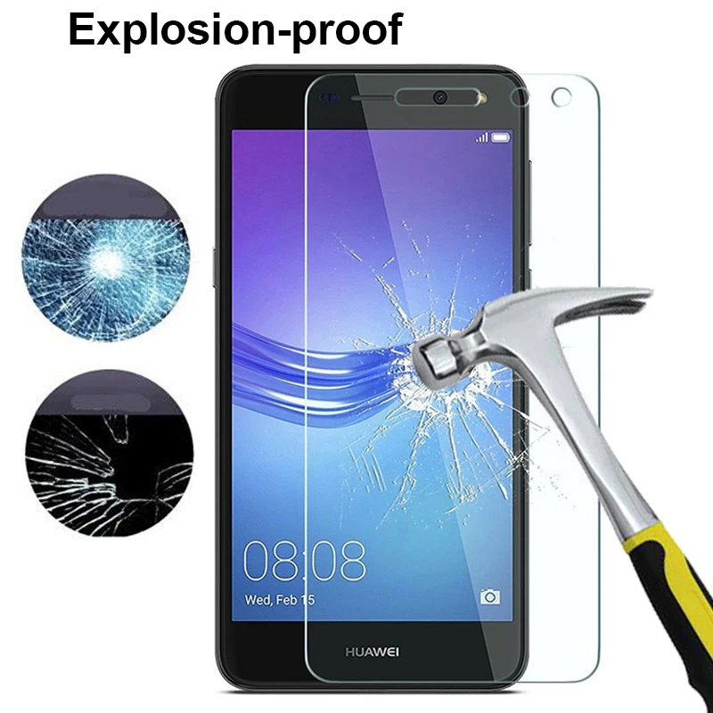 Защитное стекло для Huawei Y5 Y7 Y6 Prime 2018 Защита экрана Y9 Ii Huavey закаленное пленка с
