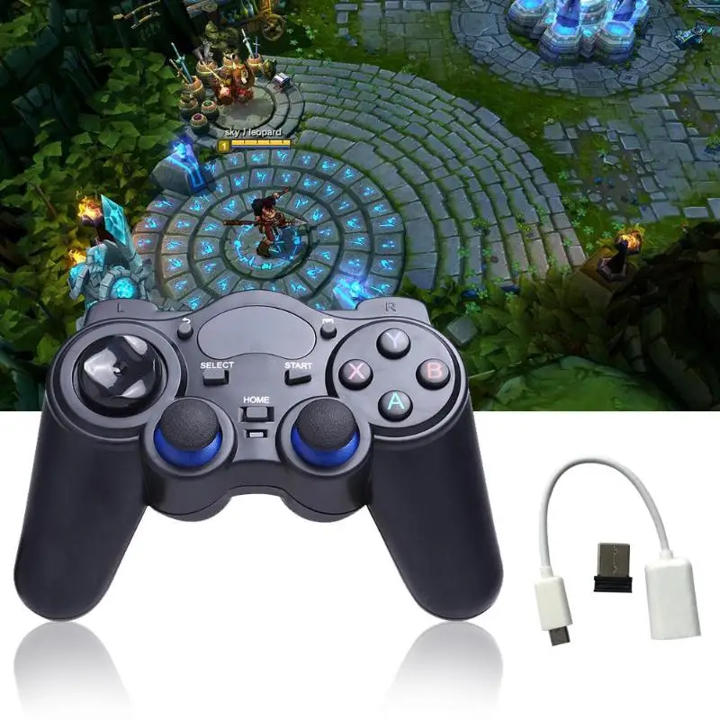 2 шт. AA Универсальный 4G беспроводной игровой геймпад джойстик для Android tv Box