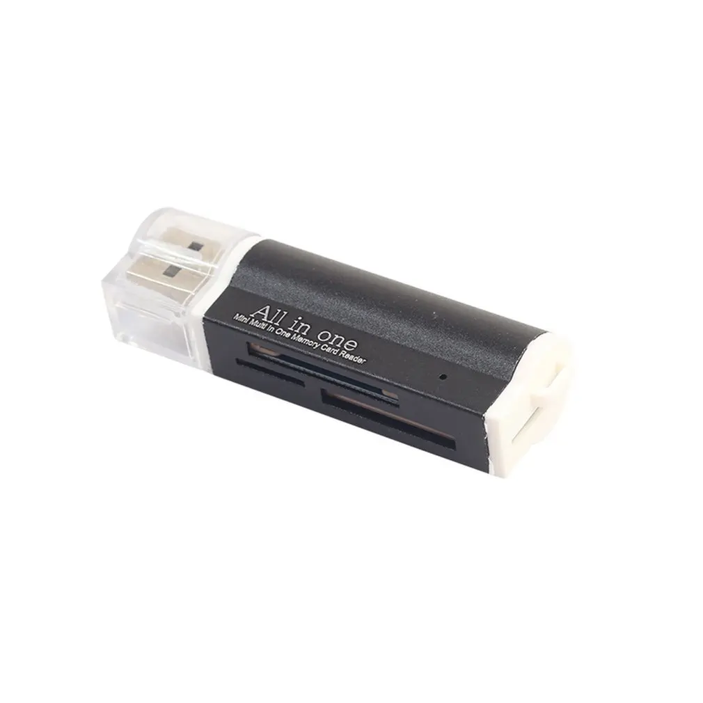 Портативный USB 2 0 все в 1 мульти устройство чтения карт памяти TF MMC SDHC M2 Memory Stick MS Duo