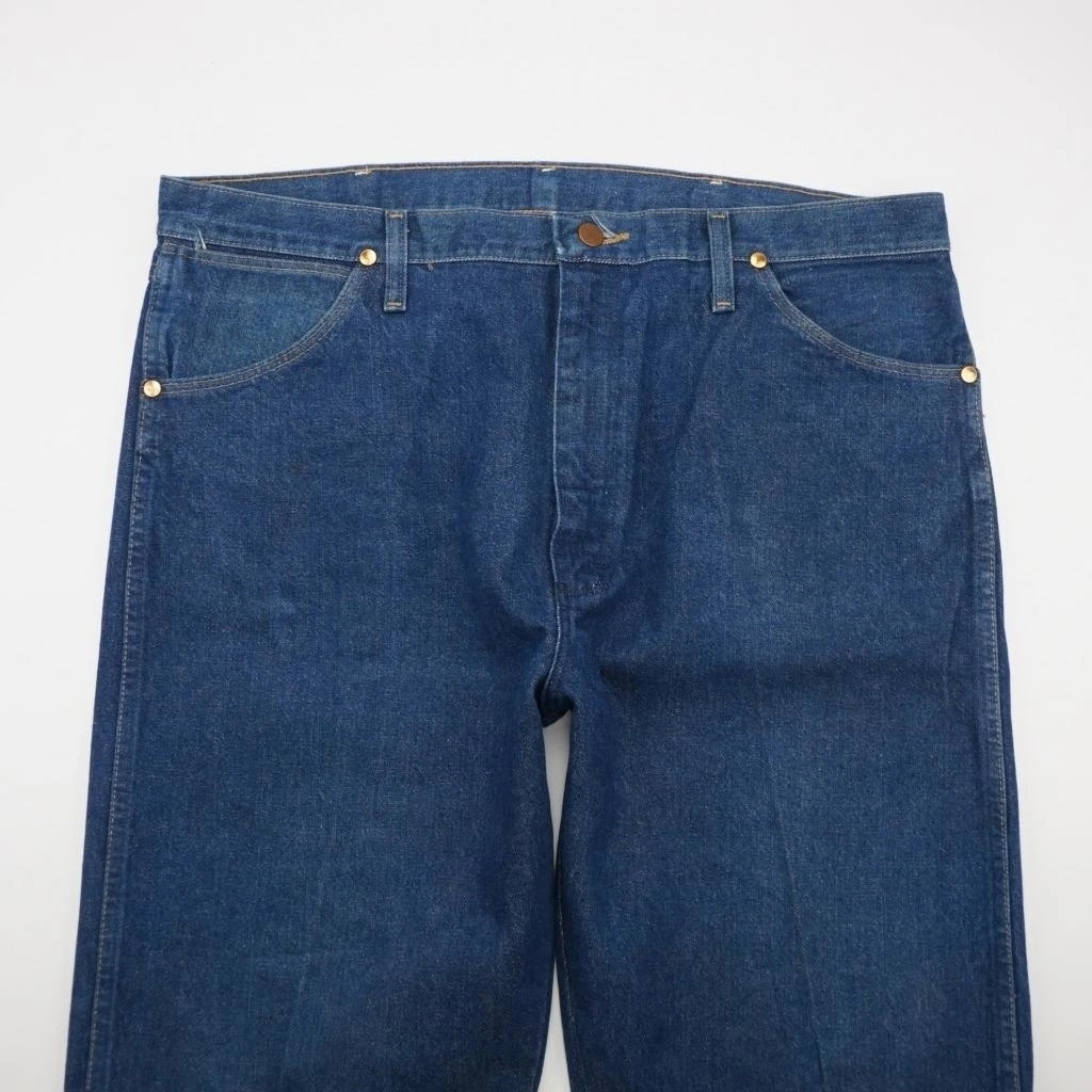 WRANGLER 13MWZ оригинальный Fit ковбой вырезать джинсы Drk мыть джинсовые мужские