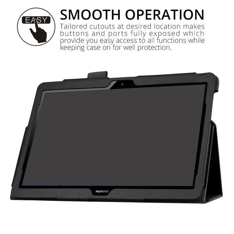 Чехол для Huawei Media Pad MediaPad T3 10 AGS-WO9 9 6 дюймов Honor Play 2 кожаный смарт-чехол планшета |