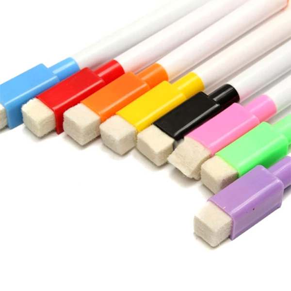New Arrivals Magnetic Writing Pens Whiteboard Markers Dry Wipe Built In Eraser School Stationery Office Meeting escolar Supplies |