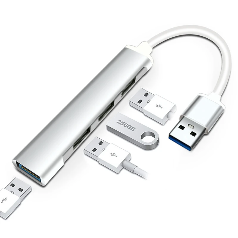 Мульти Usb 3 0 Тип C концентратор 4 порта адаптер сплиттер интерфейс питания Для Imac