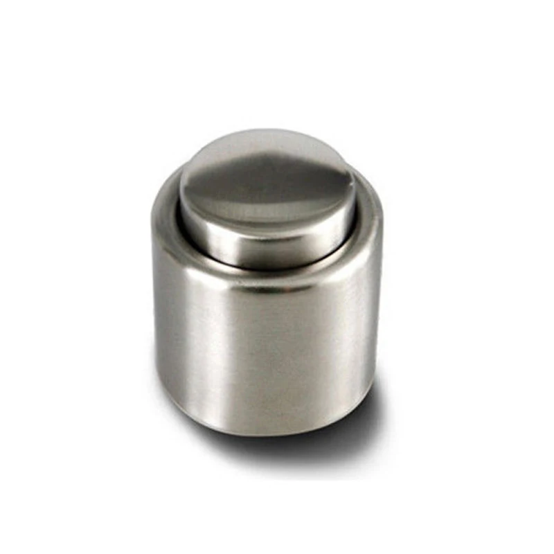 Модный Вакуумный Герметичный серебристый штопор из нержавеющей стали для вина