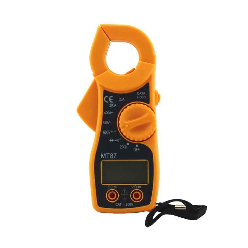 Portable Clamp Meter Multimeters Backlight AC DC Ammeter Voltmeter Ohm Tester Handheld LCD Multimetro Digital Multimete | Инструменты